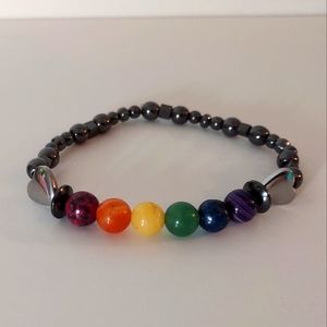 Pride Hematite Bracelet